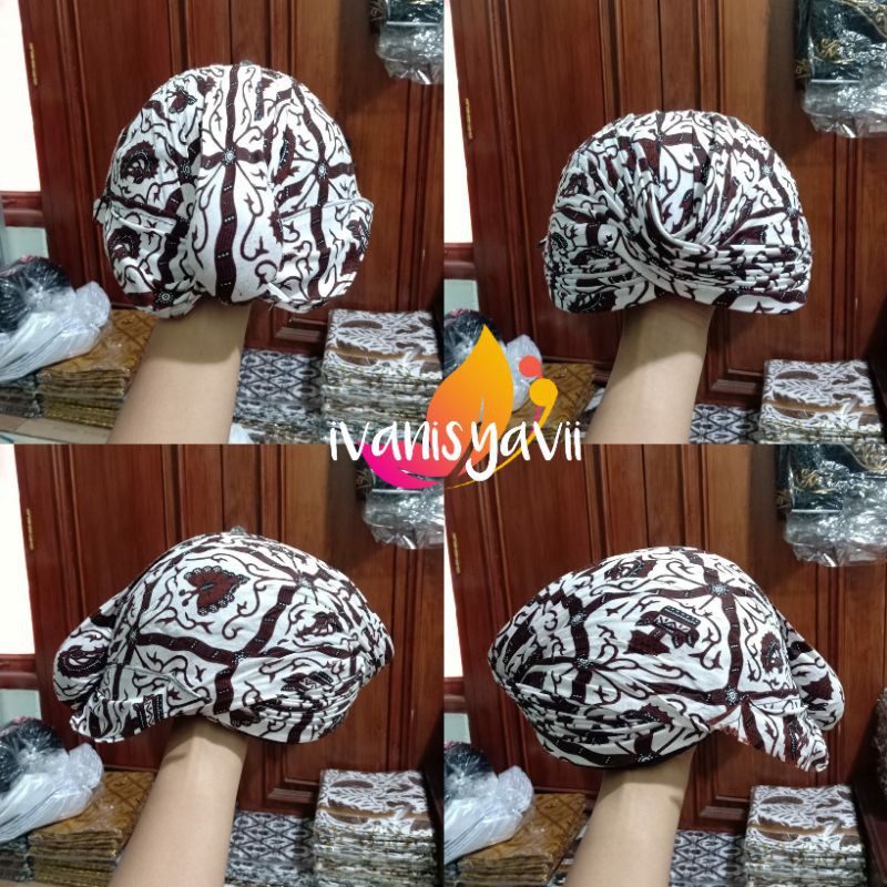 BLANGKON JOGJA BATIK POLOS, Motif Sido Luhur