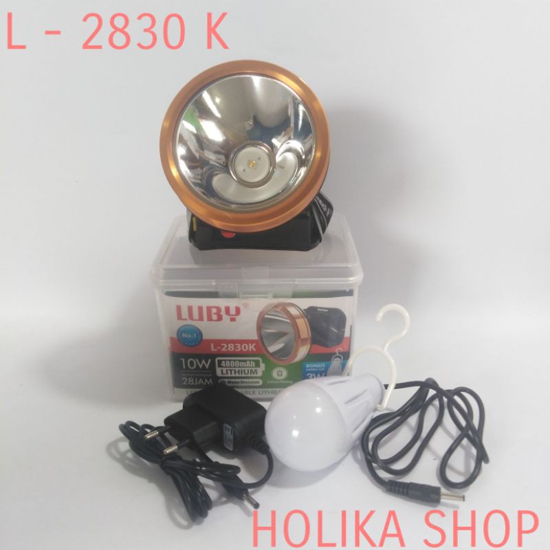 Senter Kepala Luby L - 2830 K 10 W