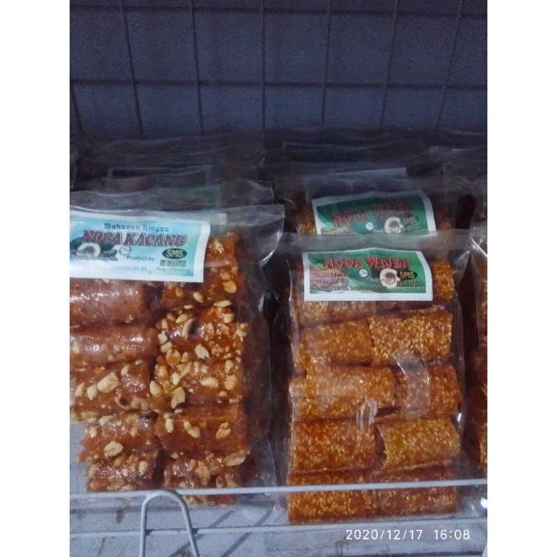 

noga kacang dan wijen 200gr