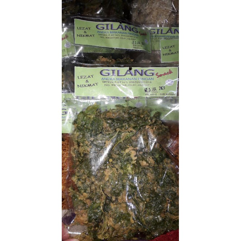 

bayam goreng