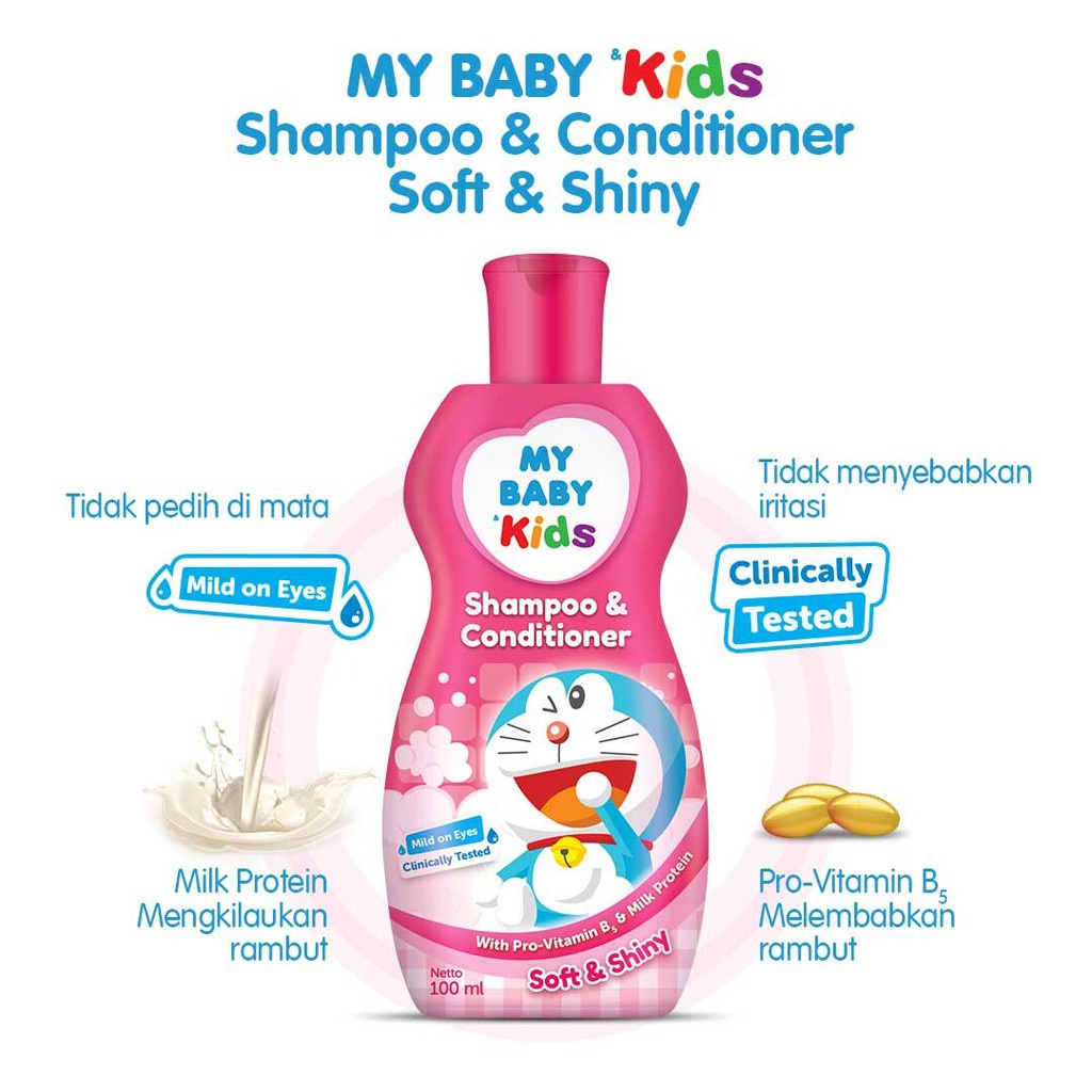 My Baby Kids Shampoo &amp; Conditioner - 180ml