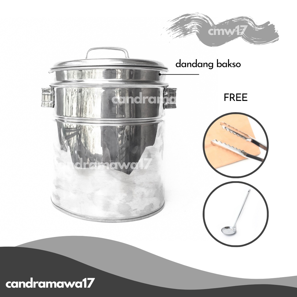 Dandang Bakso Stainless