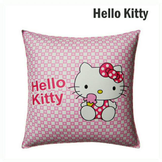 BANTAL MOBIL HELLO KITTY/ BANTAL SOFA HELLO KITTY/ BANTAL PELUK HELLO KITTY