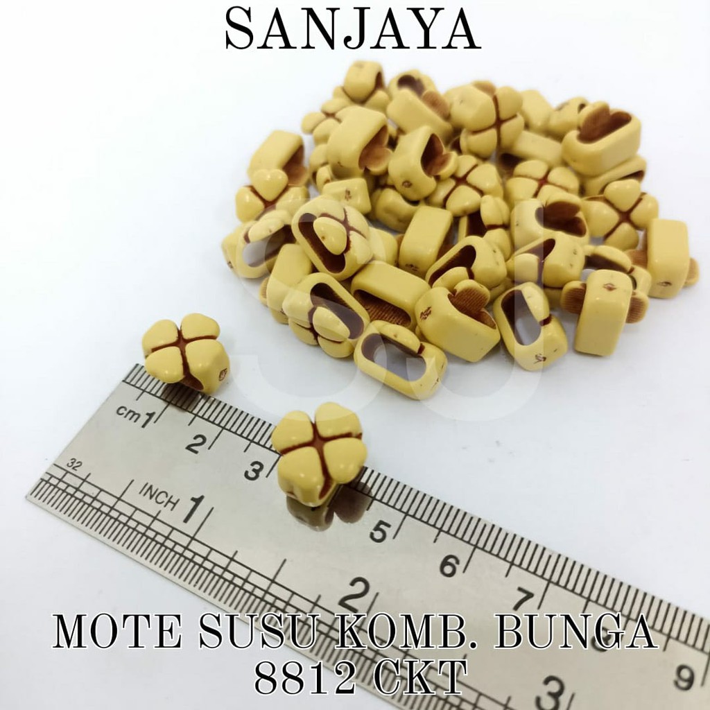 MANIK SUSU / MOTE SUSU / MANIK COKLAT / MANIK BUNGA/ MANIK COKLAT BUNGA / MOTE SUSU KOMB. BUNGA 8812 CKT