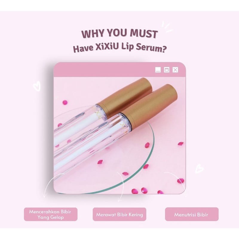 (BPOM) READY! SERUM BIBIR XI XIU/ LIP SERUM