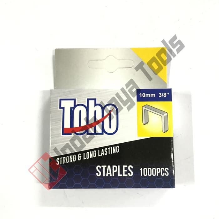 

Stok Ready Isi Staples Stapler TOHO 10 mm Refill Air Stapler Nailer terakhir