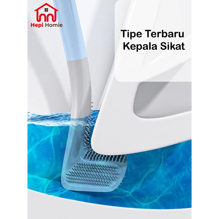 [HH] SIKAT WC KAMAR MANDI / PEMBERSIH CLOSET TOILET KLOSET GAGANG PANJANG / GOLF BRUSH CLEANER SILIKON