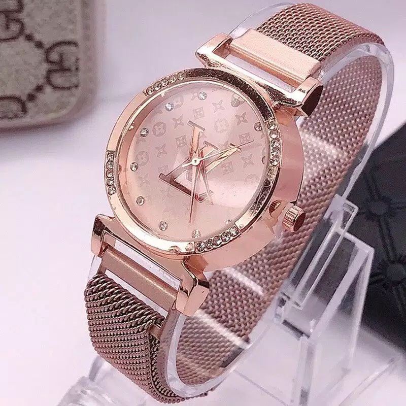 (Grosir)Jam Tangan Wanita Fashion VL Strap Magnet(Terima Cod)