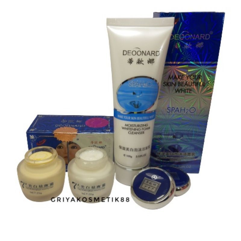 PAKET CREAM DEONARD SET AB ORIGINAL + FACIAL FOAM