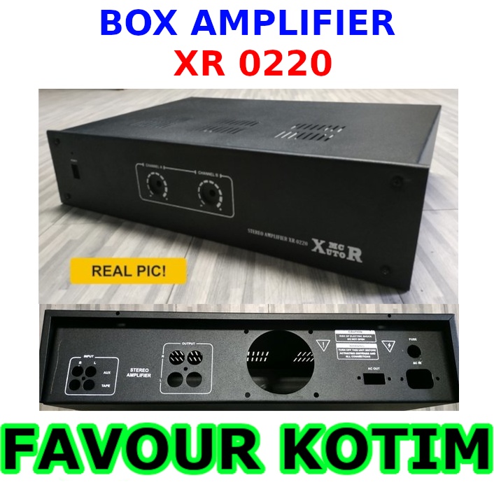 BOX POWER AMPLIFIER STEREO XR0220 XR 0220 FVKOTIM