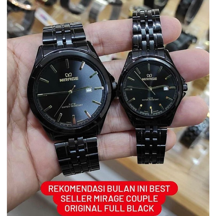 jam tangan Mirage couple original bergaransi