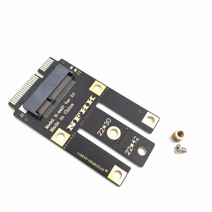 Adapter m.2 ngff to mini pcie wireless card bluetooth converter