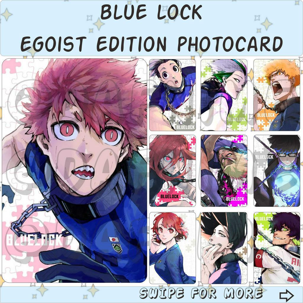 BLUE LOCK EGOIST EDITION PHOTOCARD ANIME