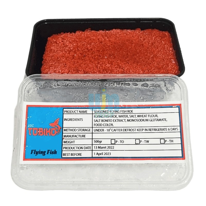 

Tobiko Telur Ikan Terbang - Frozen Food Flying Fish Roe Fresh 500 gr