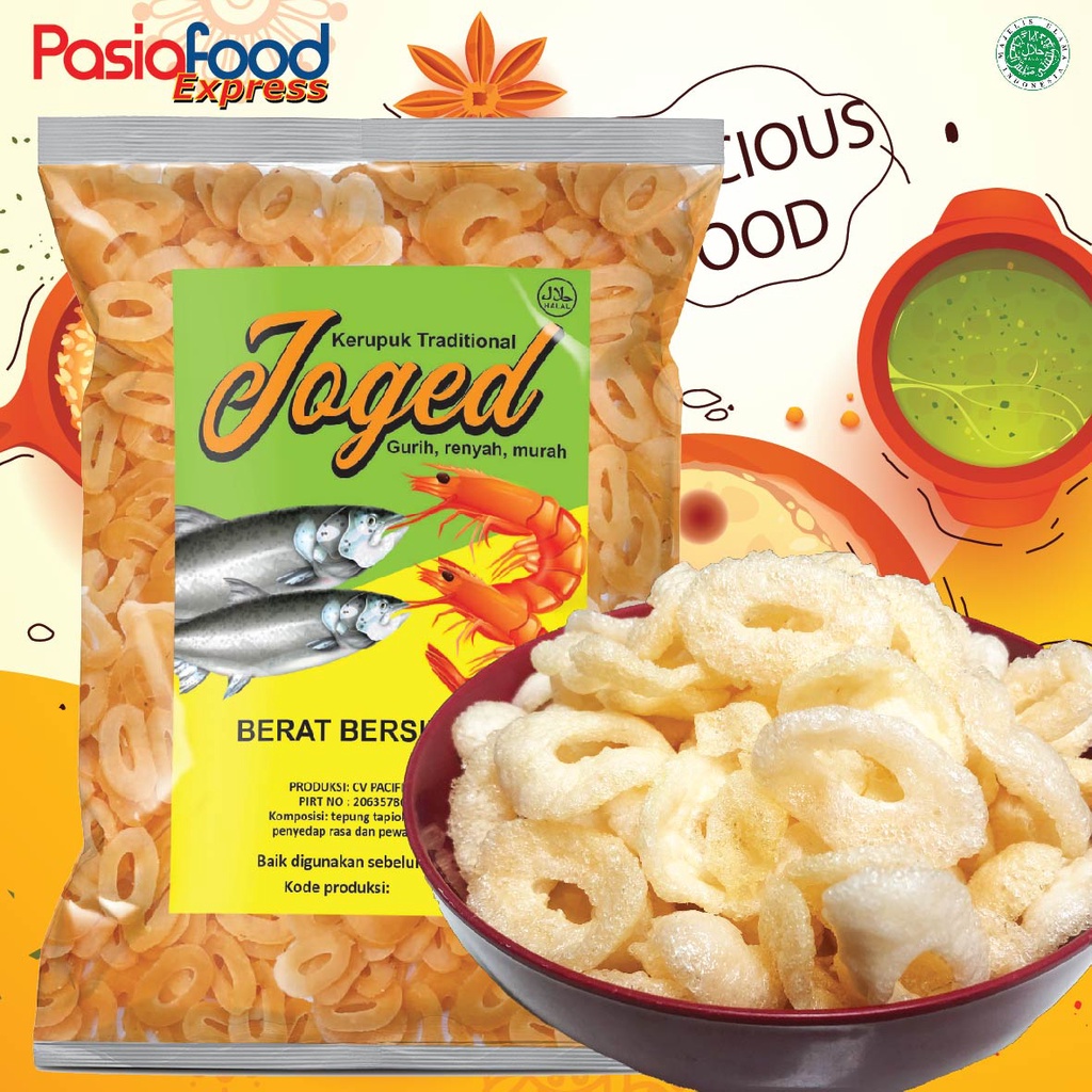 

Kerupuk Joged Polo Sari Udang khas Sidoarjo (1 bal = 5 kg) siap goreng
