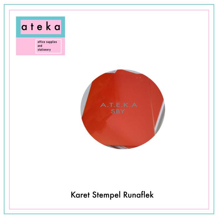 

Karet Stempel Runaflex Termurah