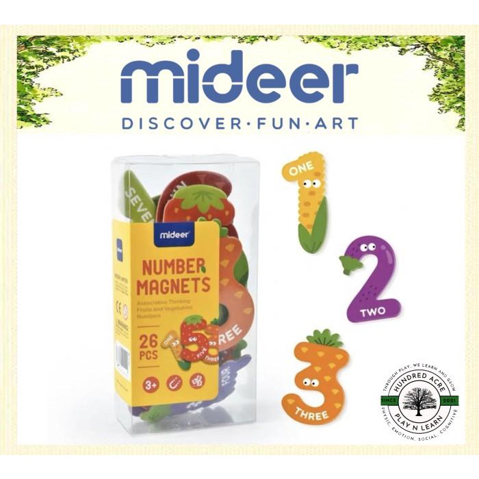 Mideer Magnetic Number (26 Pcs)