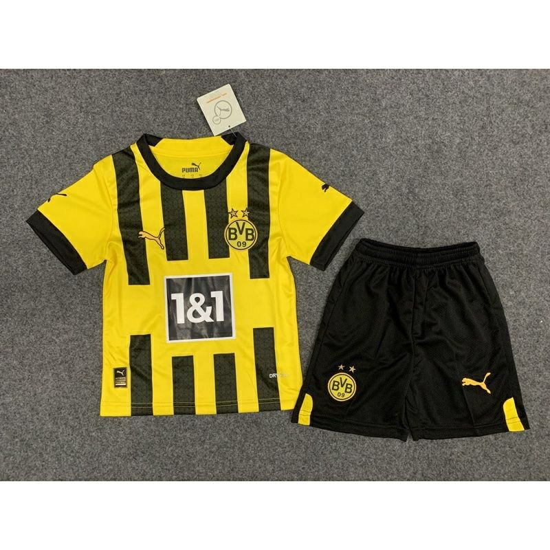 JERSEY BAJU BOLA DORTMUND HOME KIDS 2023/2024 GRADE ORI