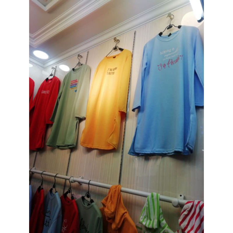 KAOS TUNIK WANITA MODEL TERBARU / TUNIK KAOS BABYTERRY