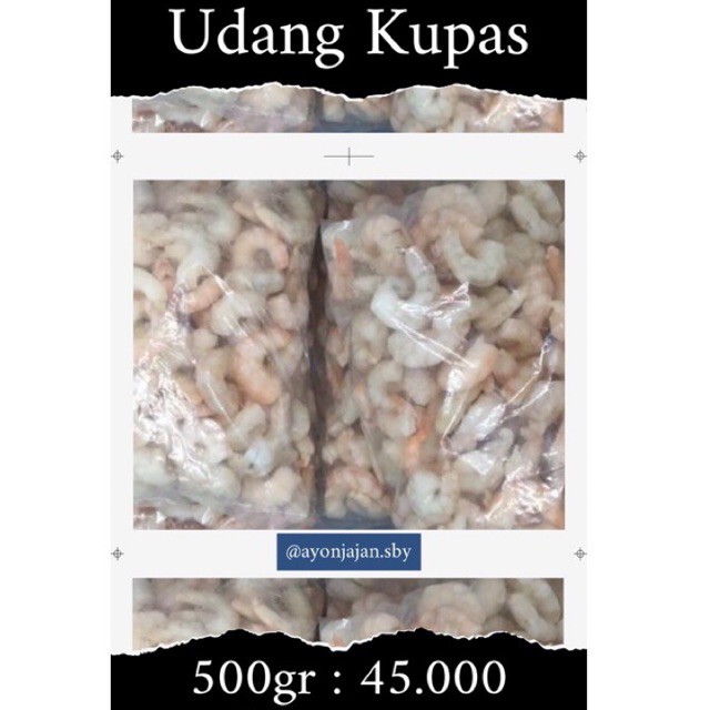 

DAGING UDANG KUPAS