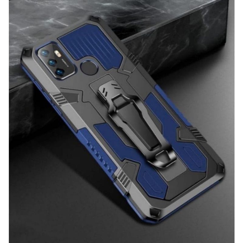 CASE I-CRYSTAL INFINIX HOT 11S / NOTE 10 / NOTE 11 / NOTE 11 PRO / NEW HARD CASE BELT CLIP ROBOT