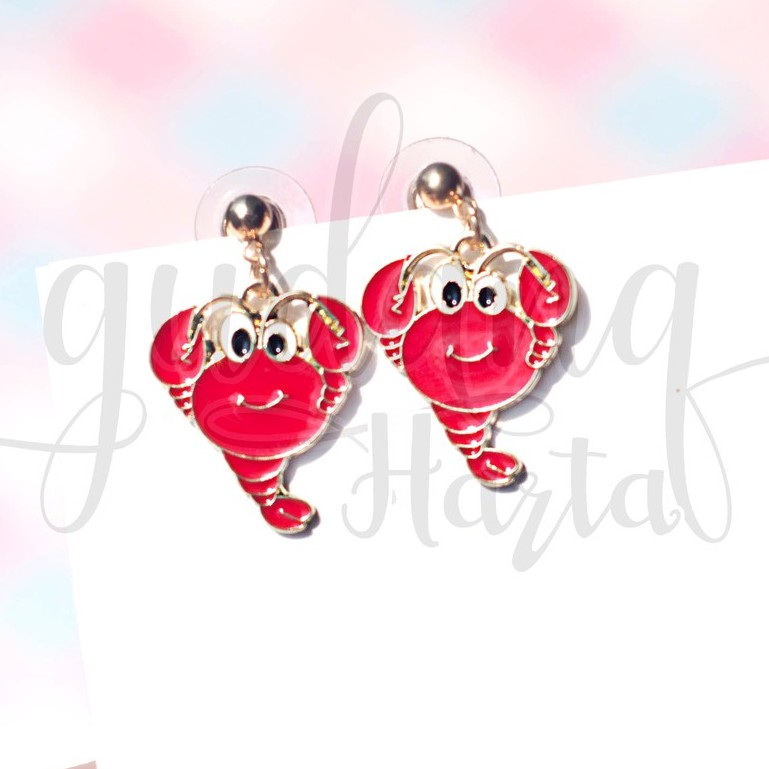 Anting Lobster Lucu Imut GH 203448