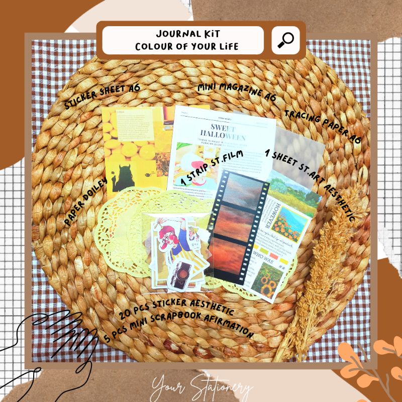 

Your Stationery - Journal Kit Colour Of Your Life