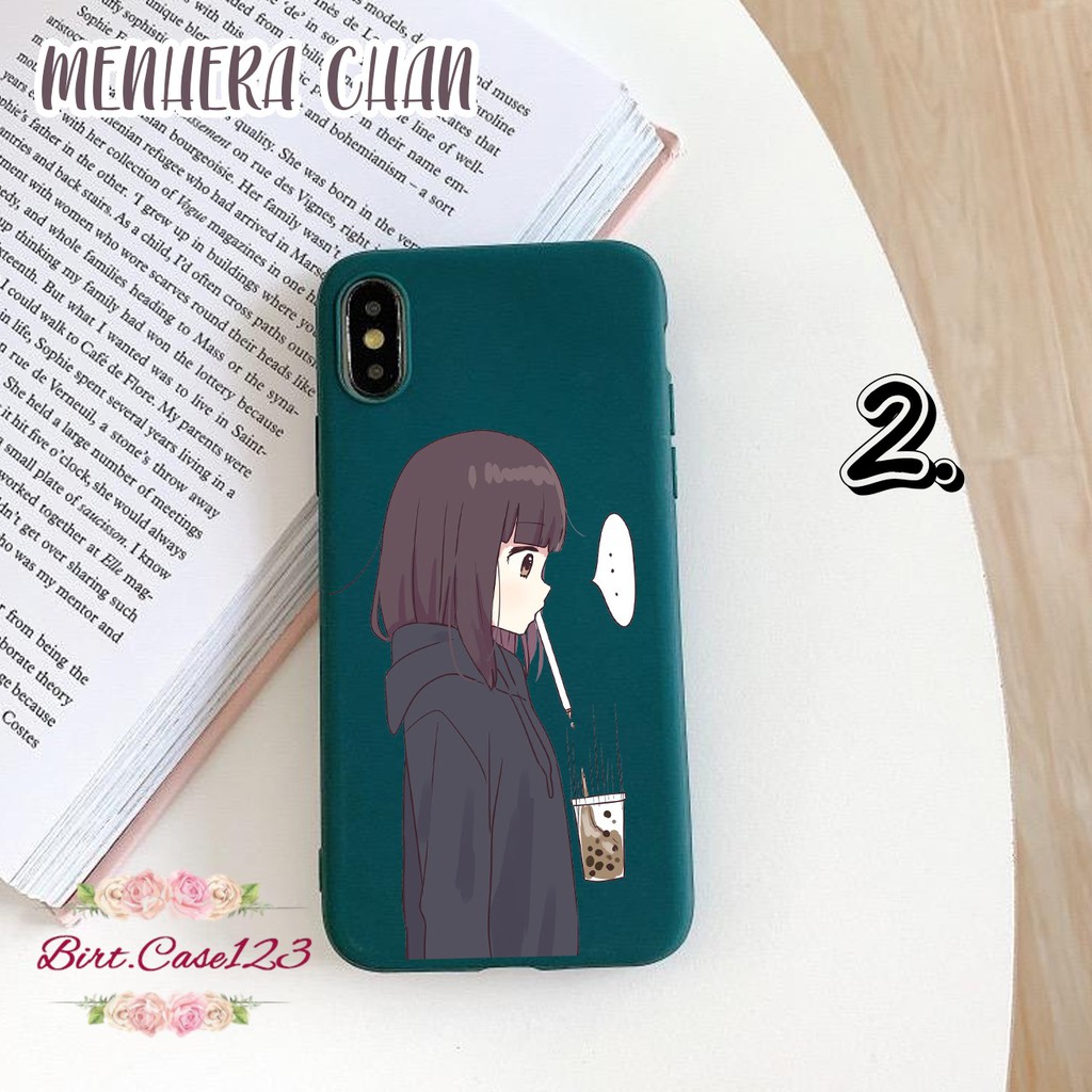 Softcase MENHERA CHAN Oppo A3s A1k A5 A9 2020 A7 F9 A5s A31 A52 A92 BC3453