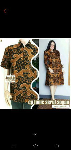 Couple Gamis Zara Sogan Ulir Murah Sarimbit Batik Murah Grosir Batik Solo Batik Baju Kondangan