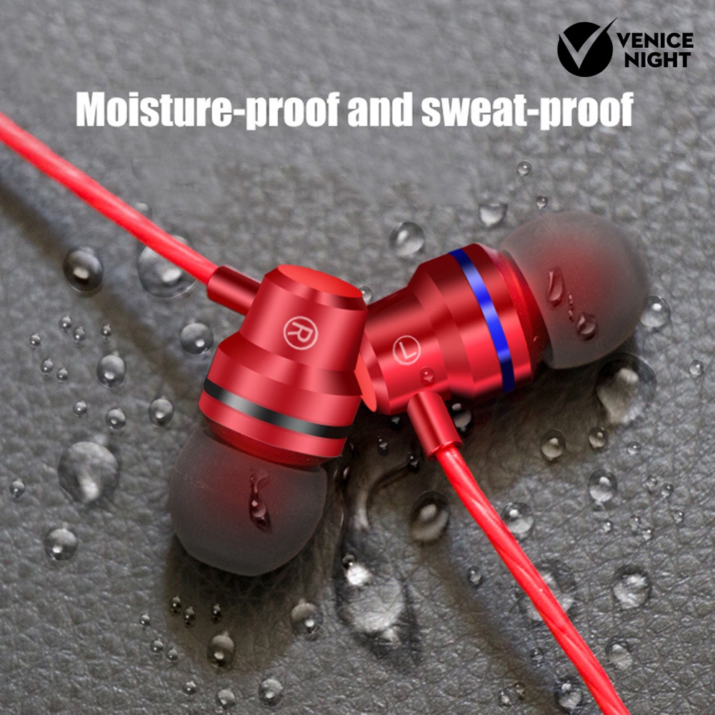 (VNEP) (Berkabel) Headset Earphone In-Ear Heavy Bass Stereo Kabel Jack 3.5mm Dengan Mic