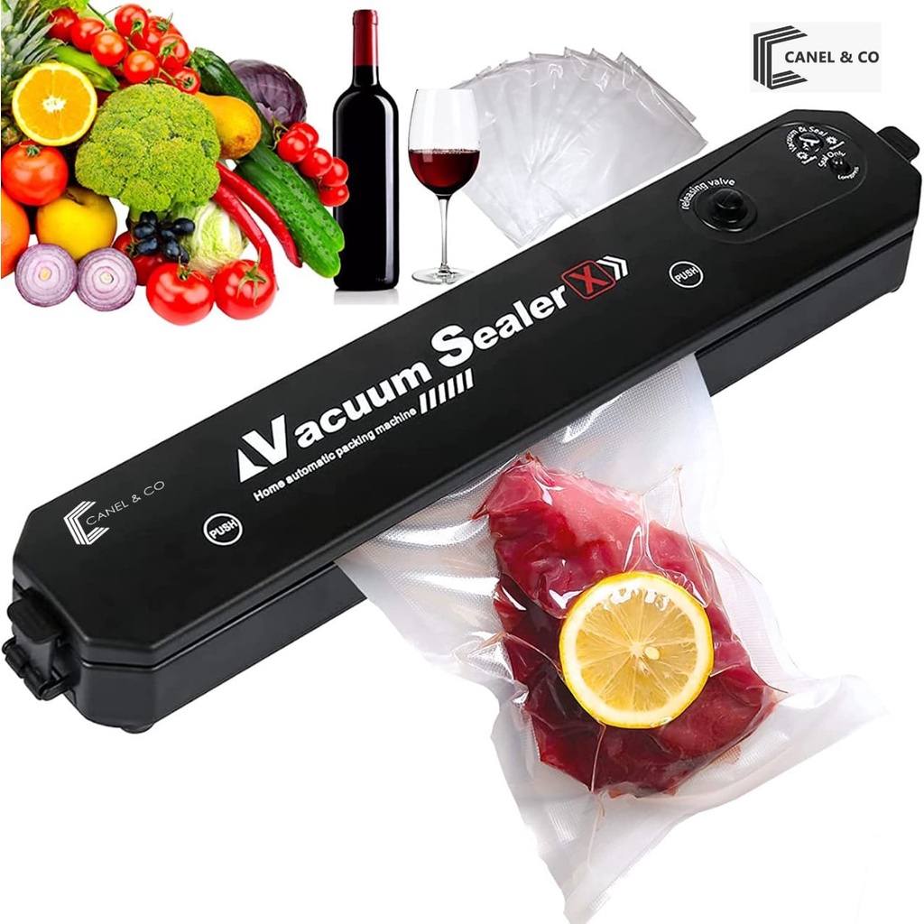 CANEL &amp; CO Alat Vacum Sealer Fresh Makanan Food Packing Machine /Mesin Vacuum Sealer Makanan Food Grade