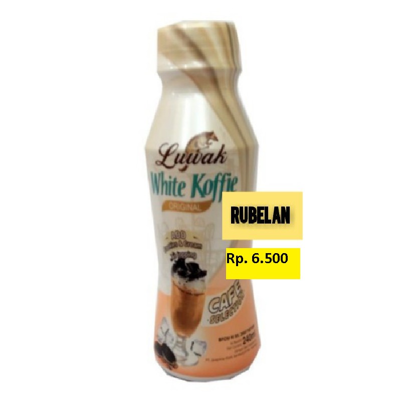 

LUWAK WHITE COFFE READY TO DRINK 220ML