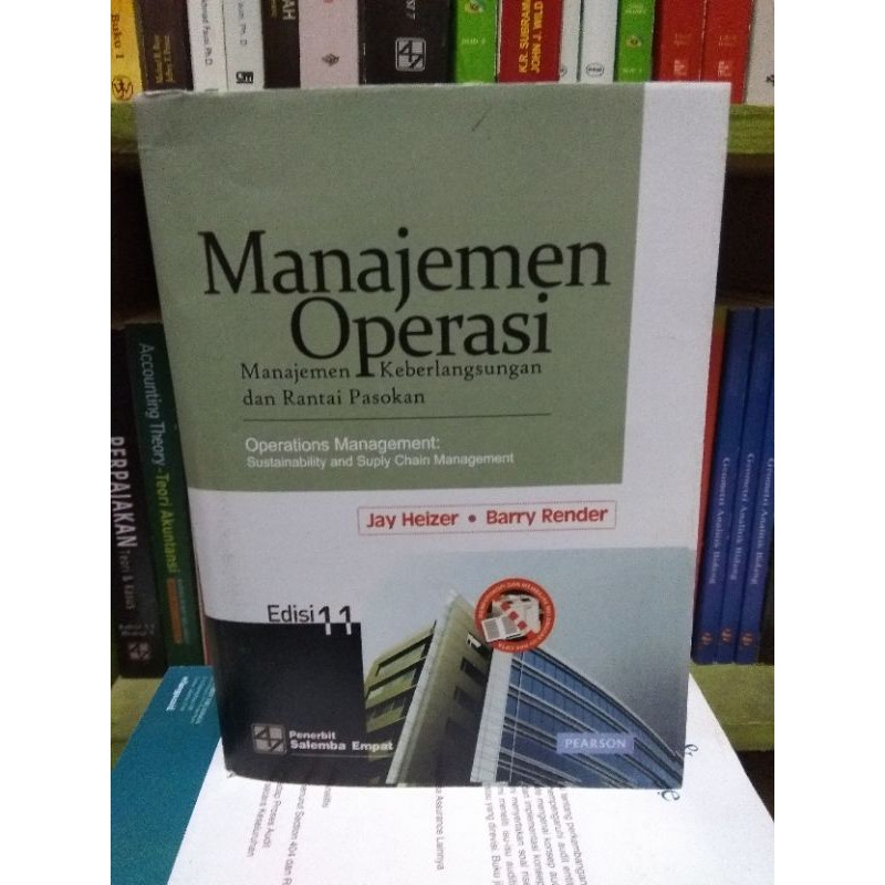 Manajemen Operasi Edisi11 Jay Haizer