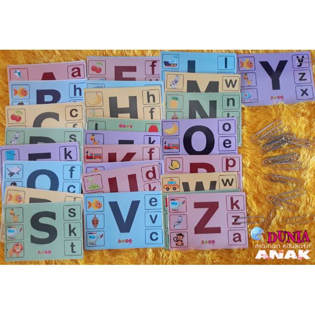 

Alphabet (paper clips)
