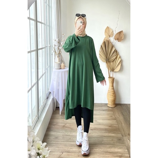 MAXI MURAH KATUN KAOS  MAX KATUN TC SALE CUCI GUDANG GROSIR DRESS POLOS HIJABERS