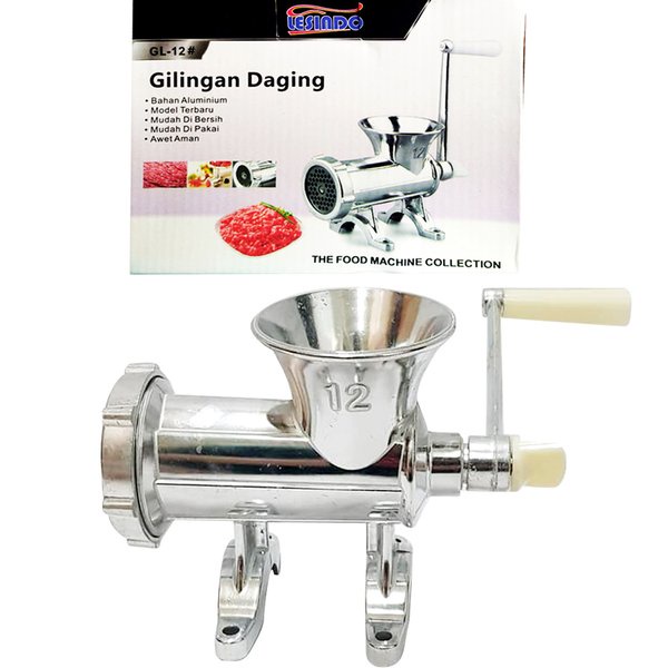 Q2-8712 Alat Penggiling Gilingan Daging Q2 8712 Meat Mincer Manual Besi NO 12 PROMO