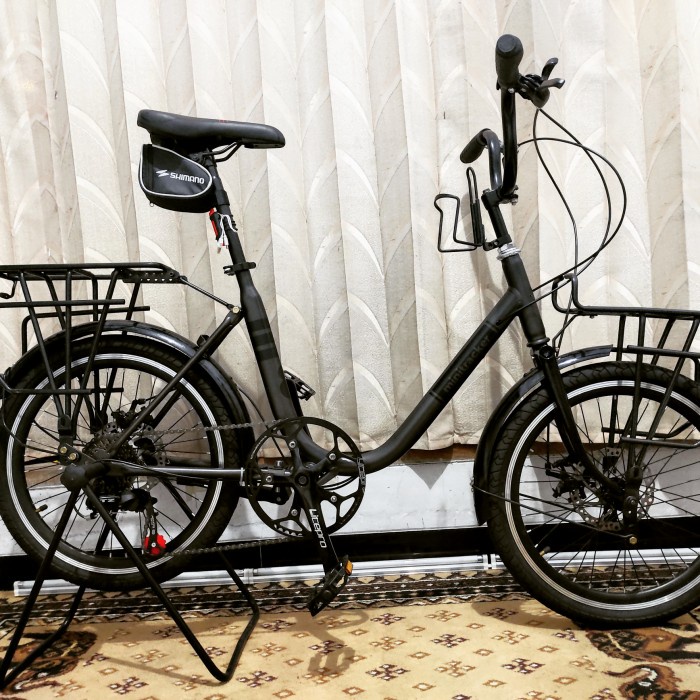 sepeda minion 20 black