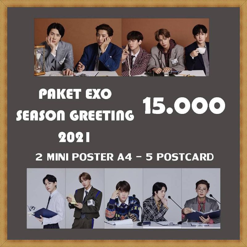 PAKET EXO SEASON GREETING 2021