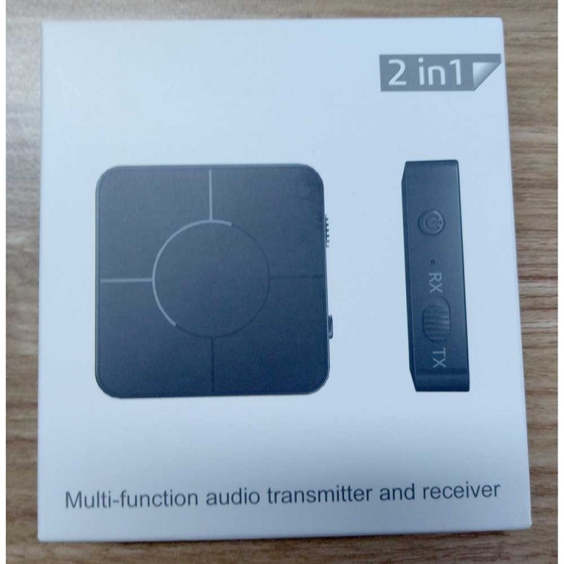 Audio Bluetooth 5.0 Transmitter Receiver 2 in 1 Universal RCA AUX K6