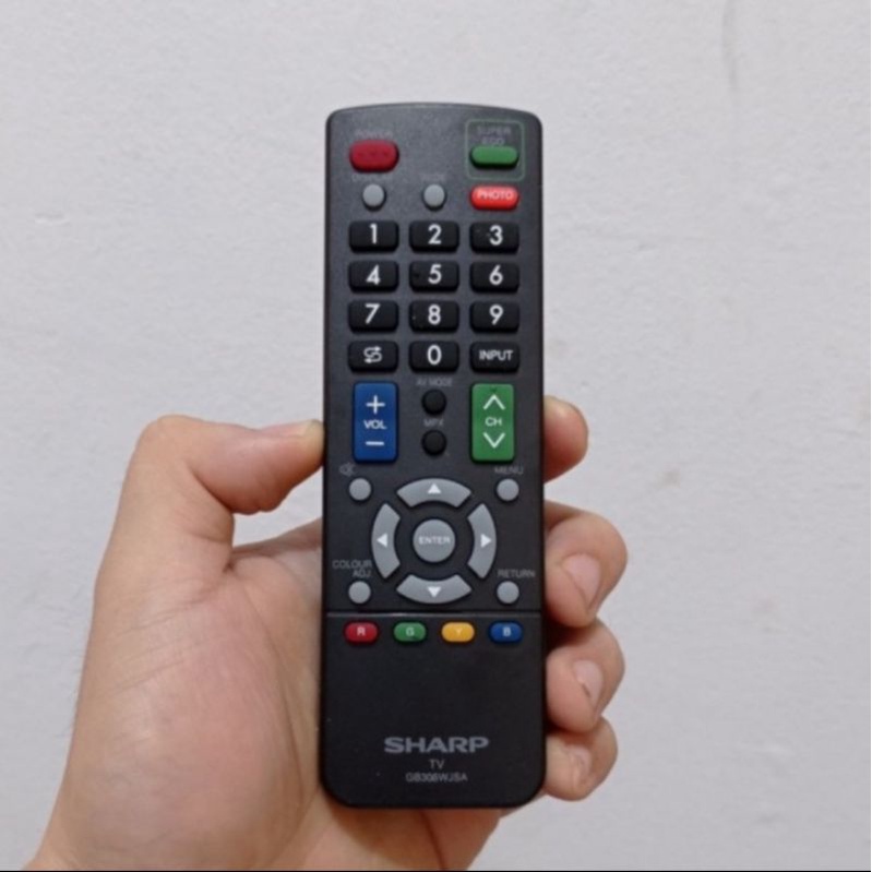 Remote Tv Sharp Analog Digital Original 100%