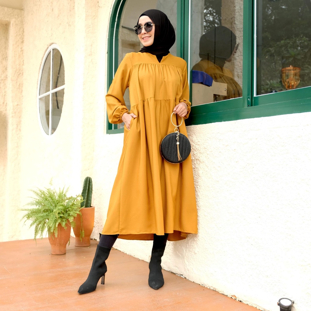 NARUMI MIDI DRESS / DRESS PESTA / DRESS KONDANGAN