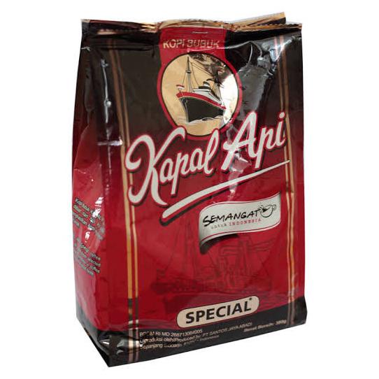 

Nikmati Kopi Kapal Api Spesial Merah 380 Gram ( Kemasan Pouch ) Bagus