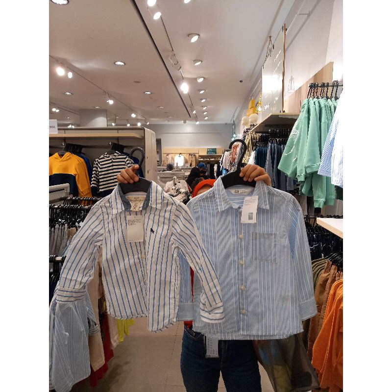 H&M kemeja kids cowok