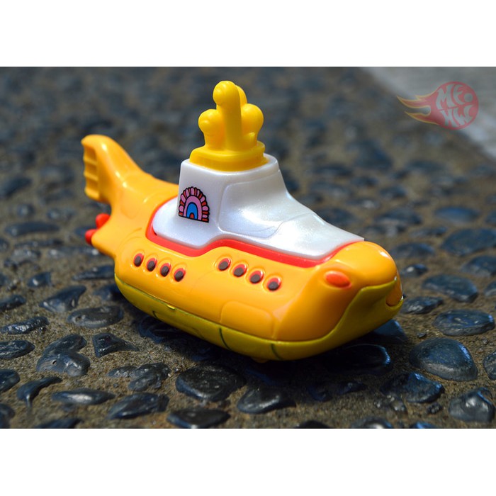 beatles yellow submarine bath toy