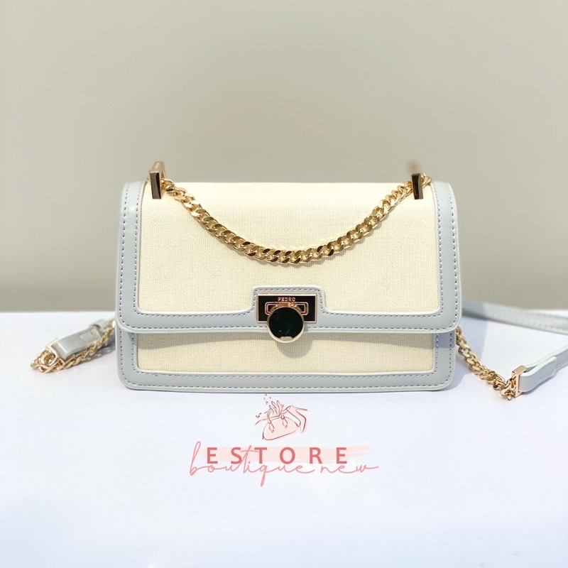 Pdr Gingham Shoulder Bag
