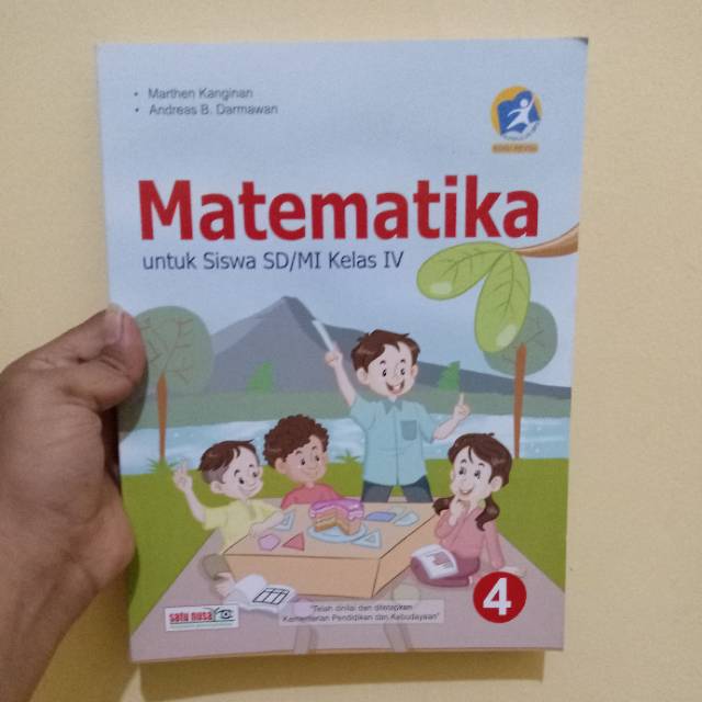 Matematika Kelas 4 Buku Paket Matematika Kelas 4 Sd Buku Matematika Sd Kurikulum 2013 Revisi