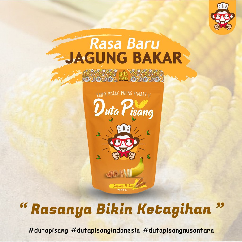 

TERBARU!! Keripik Pisang Duta Pisang - Rasa Jagung Bakar