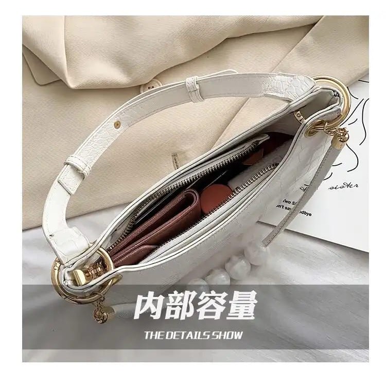 EL 5115 RISCE TAS HAND BAG MUTIARA IMPORT WANITA CEWEK PEREMPUAN JAKARTA BATAM LT 1291