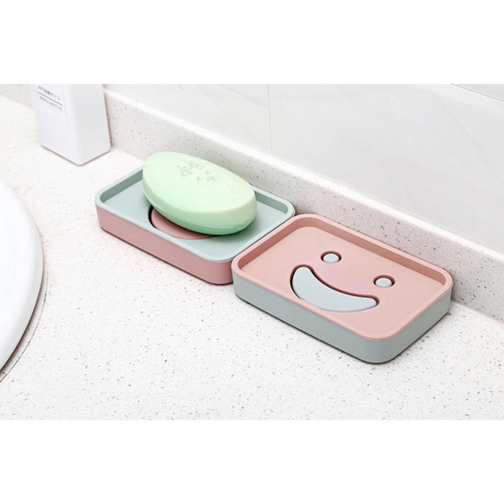 UNNISO -Tempat Sabun Motif Smile Double Side