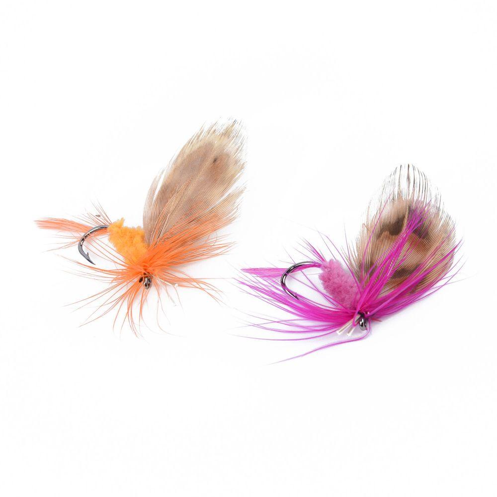 Agustina Serangga Lalat Umpan Pancing Fishing Tackles Bionic Fly Bionic Butterfly Artificial Bait Aksesoris Alat Pancing Memancing Umpan Pancing Jig Wobbler Lures Fly Hooks Tool